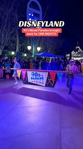 The 90’s Movie Parade that was brought back for Disneyland After Dark 90’s Nite… was *chefs kiss* #disneyland | Patrick Dougall