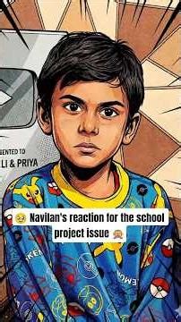 🥹 Navilan's reaction for the school project issue 🙊