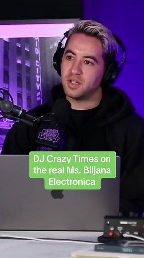 DJ Crazy Times on the Real Ms. Biljana Electronica