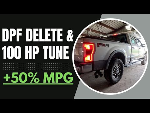 Ford Powerstroke DPF Delete & Tune Install For “Ranch Trucks”