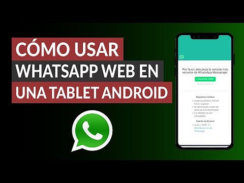 How to Use WhatsApp Web on an Android Tablet | How to Install WhatsApp on a Tablet Without a Chip