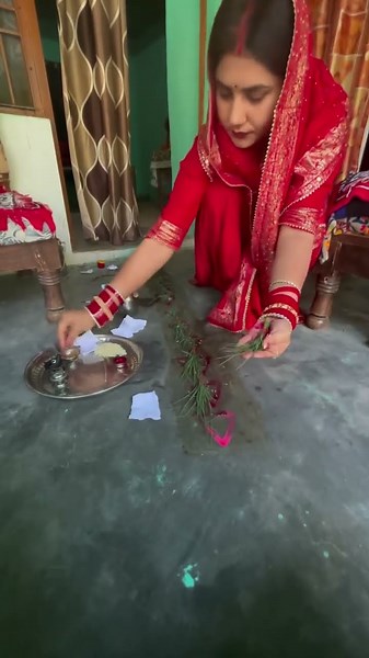 बात पूजन जो शादी के बाद करते हैं #himachaliculture #phadilifestyle #vatpuja