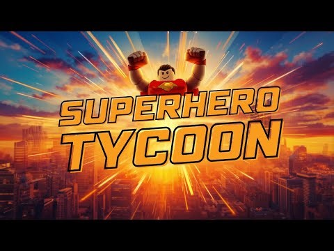 This Tycoon Made Me OVERPOWERED 😳💥 Roblox Superhero Tycoon