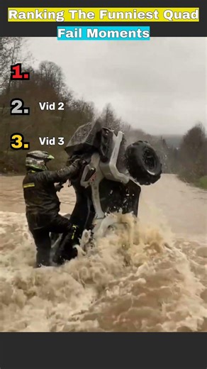 🏍️😂 Ranking The Funniest Quad Fail Moments! 😱