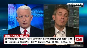 "I believe that in this instance that Roy Moore is the victim. I believe he is the victim of a political hack job," Alabama state Rep. Ed Henry said to Anderson Cooper. Henry had been quoted in a local newspaper as saying that "you can't be a victim 40 years later, in my opinion." http://cnn.it/2hl0hwq | CNN