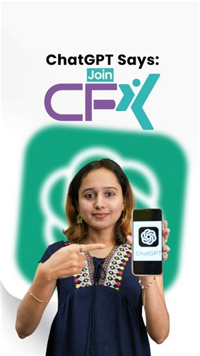 CFX Academy on Instagram: "🤖 When you ask ChatGPT about high-paying, future-ready careers, the answer is always skills. At CFX Academy, we teach job-oriented courses through online and offline training, designed for students, professionals, and career switchers. ⏳ Short duration 💼 Placement assistance 🚀 Build your future with CFX Academy 📢 Admissions Open 🌐 www.cfxacademy.in"