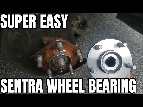 How to Replace Wheel Bearing 13-19 Nissan Sentra