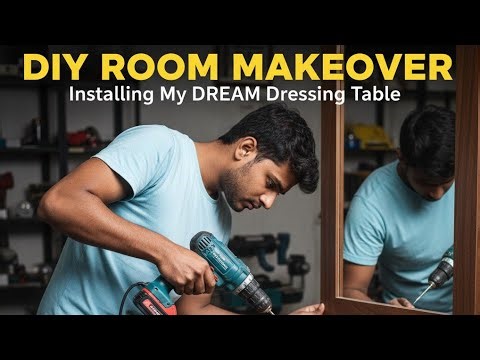 How to Hang Palla on Dressing Table Mirror | Furniture Decoration Tips | Easy Home Hacks
