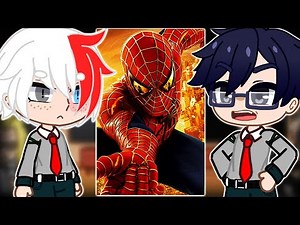 Class 1A react to Deku as SpiderMan \\\\ MHA