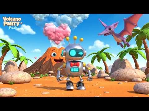 Robo-Chispa y el Baile de los Dinosaurios | Cancion Infantil