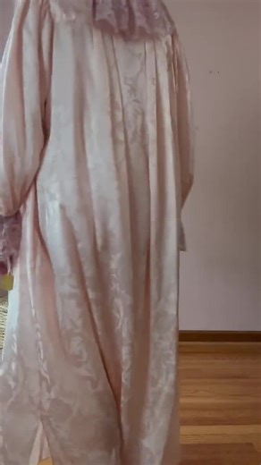 Vintage Ruth Norman Romantic Feminine Lace Jacquard Pale Pink Nightgown S M L - Etsy