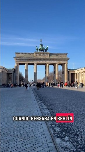 Qué ver en BERLÍN | Puerta de Brandeburgo #alemania