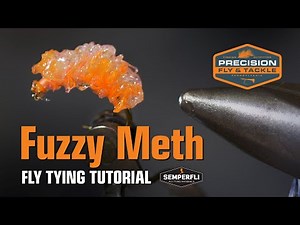 Fuzzy Meth Fly Tying with Semperfli Body-n-Rib, inspired by the Crystal Meth Fly Pattern