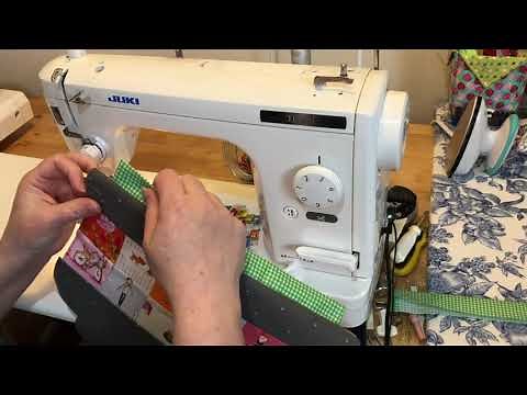 How to Sew a Patchwork Drawstring Bag