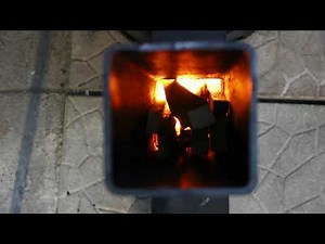 Installation and Burn Rocket Stove Heater
