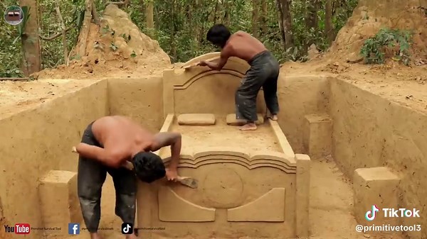 #dreamhome #luxuryliving #underground #Swimming #Build #primitiveskills #House #primitive Full Video ] How To Build Underground House , Ancient Gym , Decoration Bed Room And Living Room