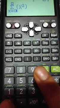 How to use Summation on calculator