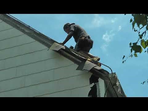 Putting Shingles on Steep Roof