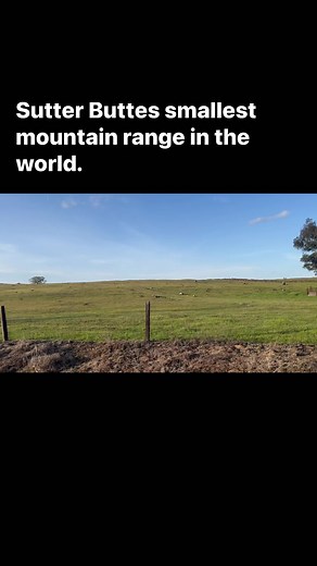 Sutter Buttes smallest mountain range in the world. The Sutter Buttes are actually the remnants of several eruptions of volcanic domes,” Teasdale a volcanologist in Chico State University". It was the result of volcanic erruptions million years ago. # explore nature, adventure,popular, #viral reels, nature lover, #breath taking | Regina Gallo