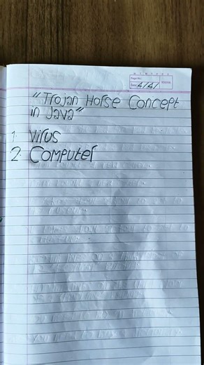 Trojan Horse Concept in Java