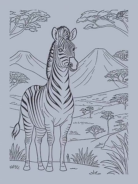 100 Zoo Animal Coloring Pages for Kids – Vol. 2 Printable PDF Activity Pack - Etsy