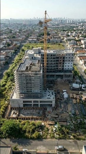 Mixed-Use Building Construction | Full Exterior Development from Ground to Completion #automobile
