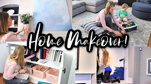 127K views · 3.2K reactions | *NEW* Full Living Room Makeover!  HOME TOUR | Do It On A Dime | Facebook