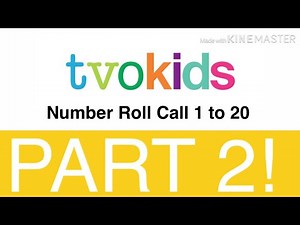 Sesame Street Number Roll Call 1 to 20 (TVOKids Numbers Version) Part 2