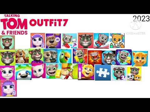 Evolution of Outfit7 Apps (2010-2026)