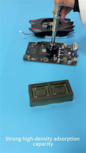 Is the needle-type vacuum suction cup suitable for (metal/plastic/porous materials)?