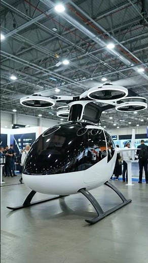 Inside the Future: A Sky‑Taxi the Size of a Car 🚁 #aivatory #evtol #dronevehicle