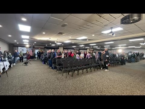 Crow flag song opens Veteran Resource Fair on Saturday