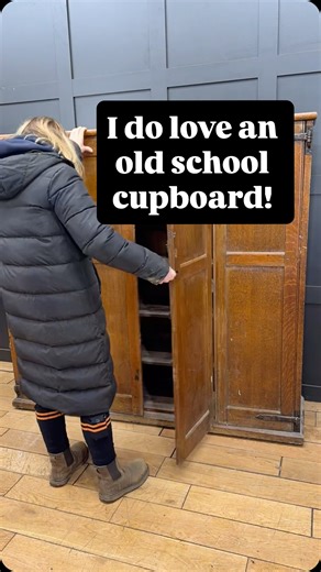 New in today! I’ve got a real soft spot for an old school cupboard… and this one’s a belter. Solid, honest, no-nonsense storage. Proper old utilitarian piece with all the character you want. Just a light refresh and it’s ready to go – still wearing its age proudly with that warm, timeworn timber and those original details. Think kitchen pantry. Think hallway shoe chaos sorted. Think bathroom linen cupboard. Even a bedroom statement piece. These are the ones that look simple… until you try to fin