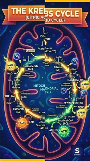 Krebs Cycle: Where Does It Happen? Mitochondrial Matrix – Aerobic Respiration