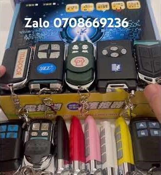 10 giây copy remote cửa cuốn chỉ 10 giây đơn giản dễ làm ai cũng làm được