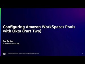 Configuring Amazon WorkSpaces Pools with Okta (Part Two) | Amazon Web Services