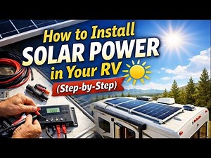 How to Install Solar Power in Your RV (Step-by-Step)