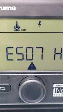 E507 Error Code - Truma Combi E