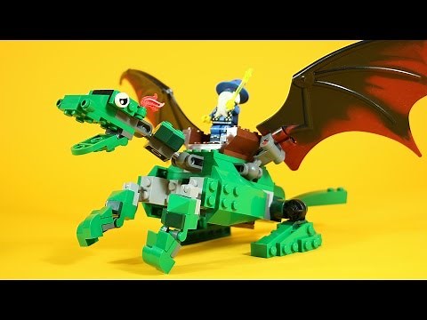 How to Build LEGO Dragon | Magic Picnic LEGO Animation Vehicles (Part 3 of 5) by ‪@Paganomation‬