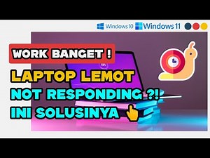 🔥Slow Laptop and Often Not Responding Solution on Windows 11 & Windows 10! (Fast & Easy)