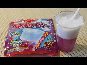 meiji Bubble Jelly　明治 あわあわゼリー