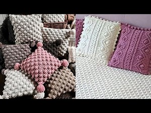 Top Trending Free Crochet Cushion Covers patterns