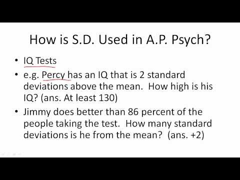 Standard Deviation