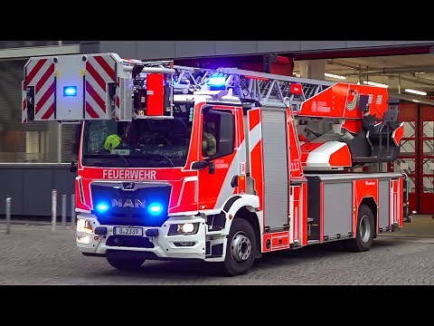 [NEUFAHRZEUGE] - Berliner FEUERWEHR | Einsatzfahrten BF, Polizei & Rettungsdienst!
