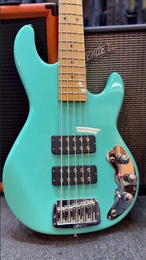 G&L Limited Edition CLF Research L-2500 Bass Guitar Colour - Turquoise Made In USA