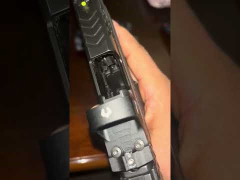 Smith & Wesson M&P2.0 shield plus performance center carry comp with Veridian optic ￼