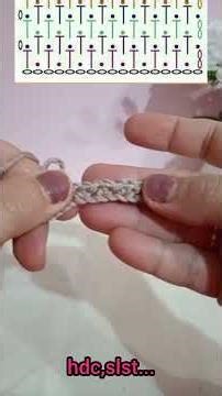 crochet Rice stitch pattern #crochet #handmade #shorts