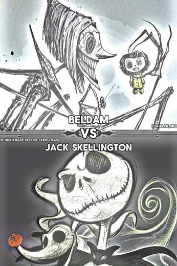 Beldam Vs Jack Skellington #wis