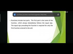 COMPUTER APPRECIATION/LECTURE 5