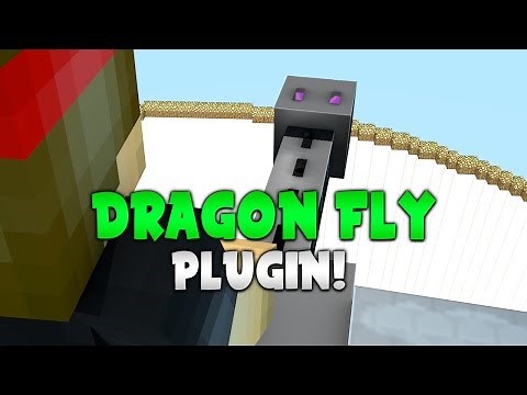FLY A DRAGON | Minecraft Plugin Tutorial